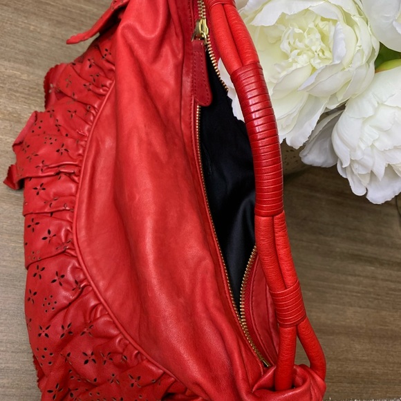 Authentic Dior Gypsy Ruffle Bag in Red *Limited time offer* - Picture 13 of 13
